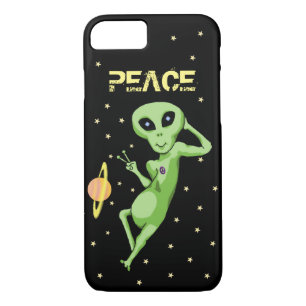 Peace Alien Handy Case