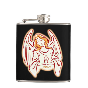 Peace Angel Flask Flachmann