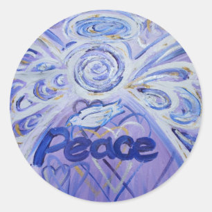 Peace Angel Sticker