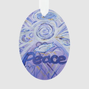 Peace Angel Word Kunstmuseum Monte San Giorgio Ornament