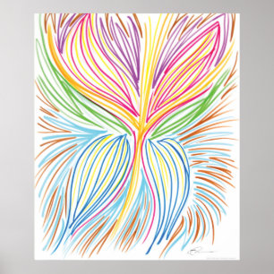 Peace Art: März 14, 2016 "Fly" Poster