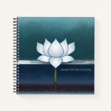 Peace Be the Journey, Spiral Notebook
