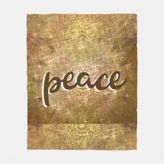 Peace Blanket Fleecedecke
