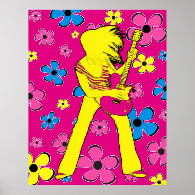 Peace Blume Poster (Vorne)