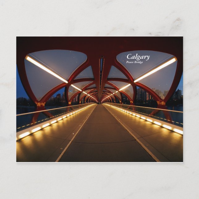 Peace Bridge - Innere Postkarte (Vorderseite)