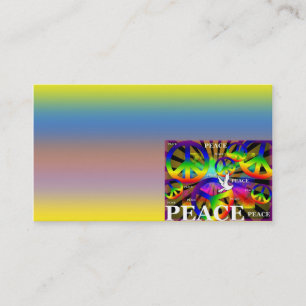 Peace Business Card Visitenkarte