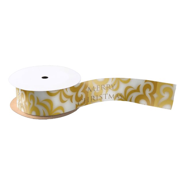 Peace Christmas Satin Ribbon Satinband (Spule)