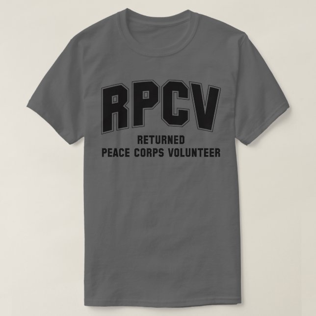 Peace Corps Volunrs T-Shirt (Design vorne)
