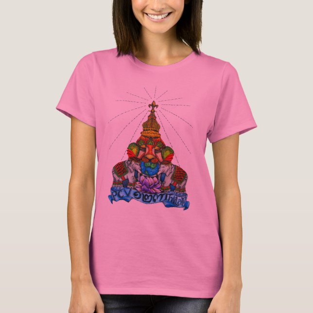 Peace Corps Volunteer Thailand T-Shirt (Vorderseite)