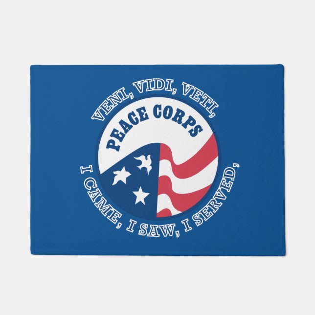 Peace Corps VVV Door Mat Fußmatte (Vorderseite)