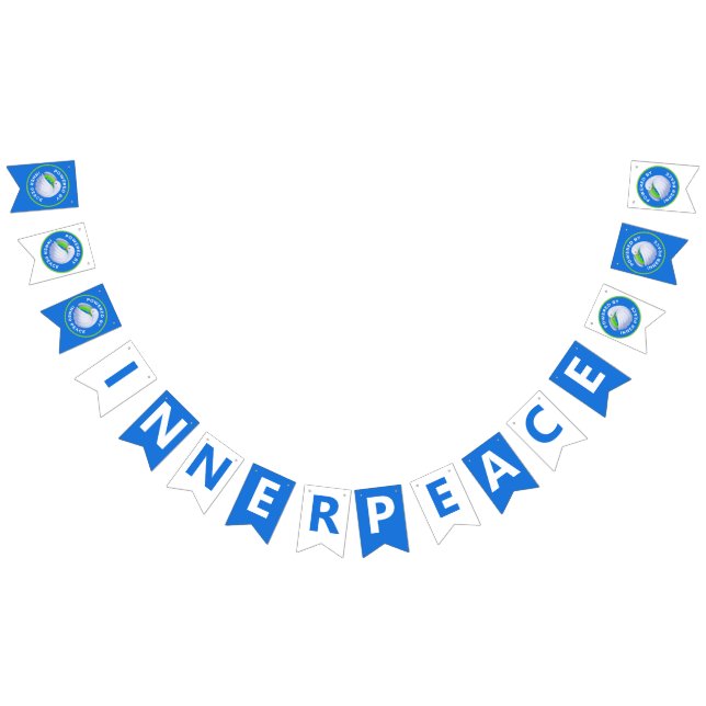 Peace Dove Bunt - Powered by Inner Peace Wimpelkette (Alle)