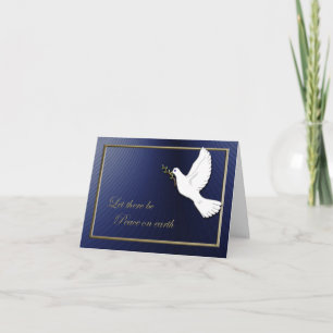 Peace Dove Christmas Card Feiertagskarte