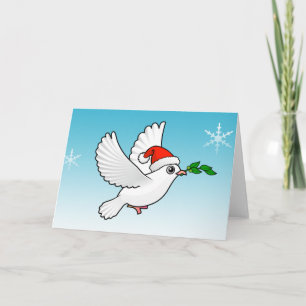 Peace Dove Christmas Feiertagskarte