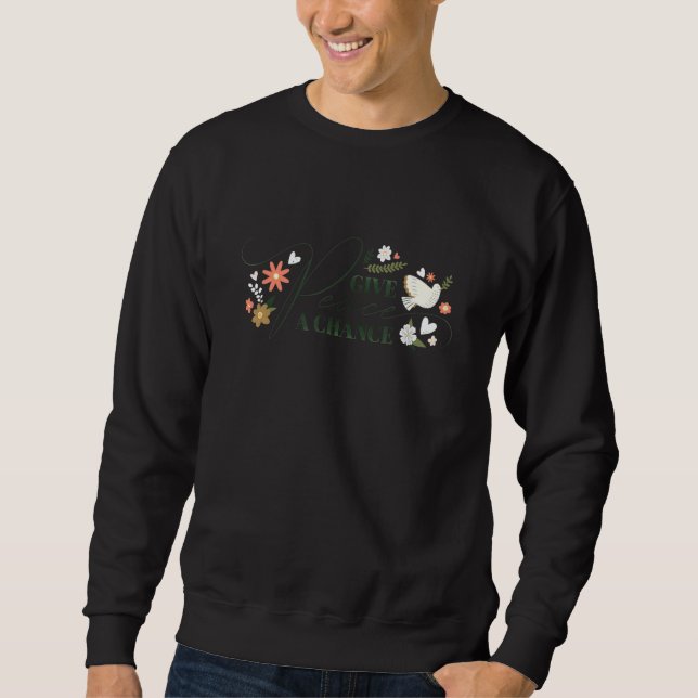 Peace Dove Frauen Kinder Männer 1 Sweatshirt (Vorderseite)