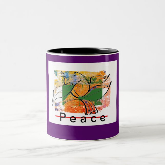 Peace Dove Kaffee Tasse teilt Hoffnung (Mittel)