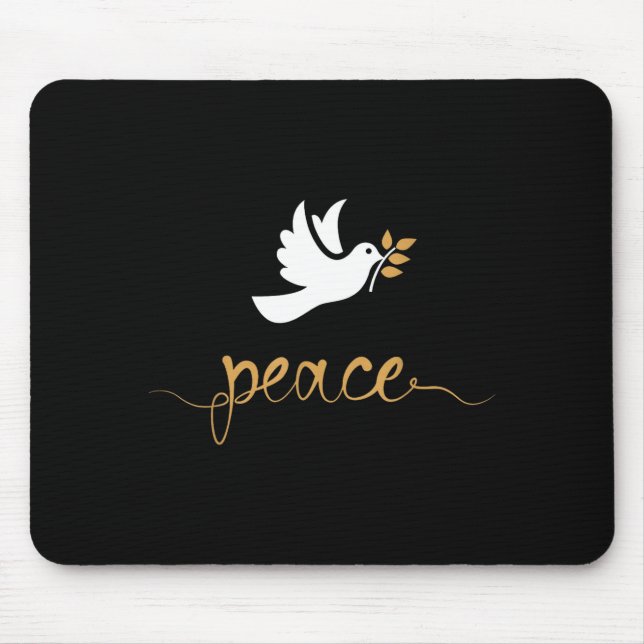 Peace Dove  Mousepad (Vorne)