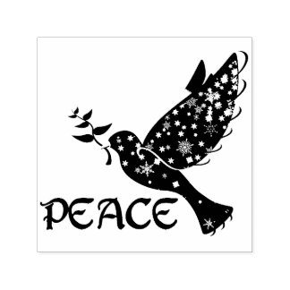 PEACE Dove Permastempel