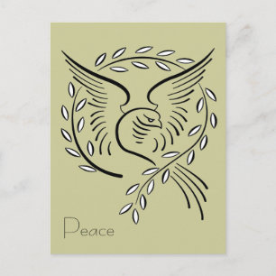 Peace Dove Postcard Postkarte