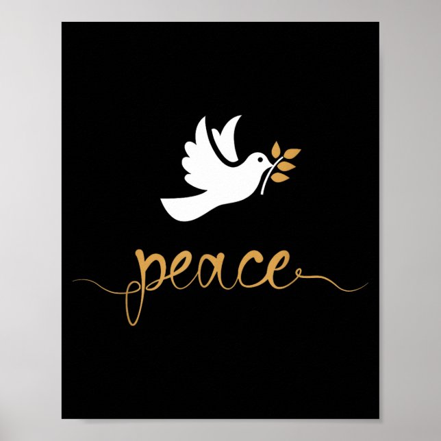 Peace Dove  Poster (Vorne)