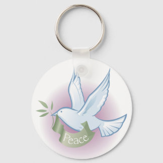 Peace Dove Schlüsselanhänger