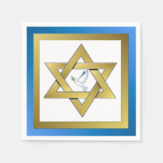 Peace Dove Star von David Paper Napkin Serviette