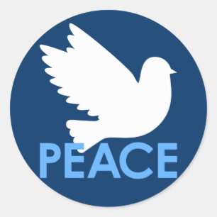 Peace Dove Sticker