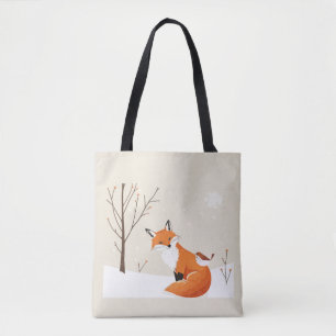 Peace Earth Minimalistisch Fox Bird Animal