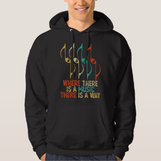 Peace Equality Vintag Retro Music Inspiron m Hoodie