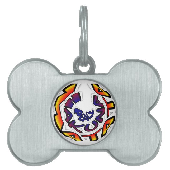 "Peace Hakuna Matata" Rundschreiben Tiermarke (Vorderseite)