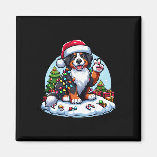 Peace Hand Bernese Weihnachtsbeleuchtung Frauen Magnet