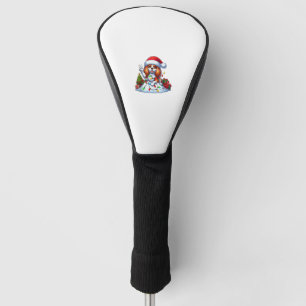 Peace Hand Cavalier King Charles Spaniel Weihnacht Golf Headcover