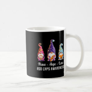 Peace Hope Liebe Gnomes Rsd Crps Bewusstsein Kaffeetasse