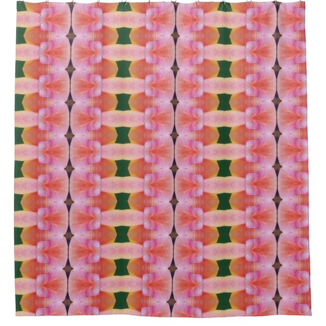Peace Ikat 5 Duschvorhang (Vorderseite)