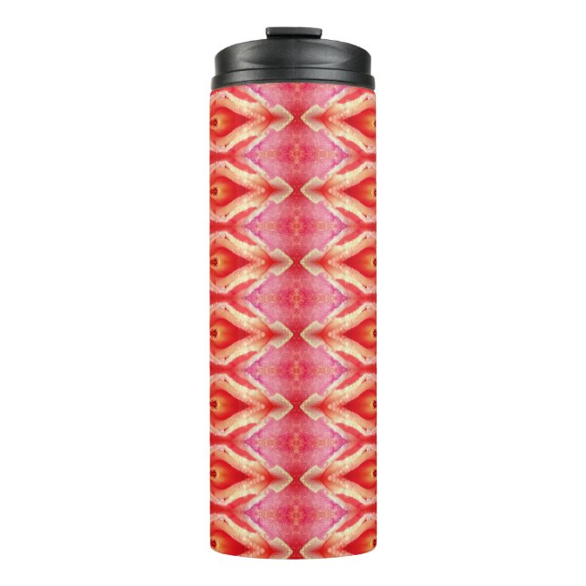 Peace Ikat 6 Reco Thermosbecher (Vorderseite)