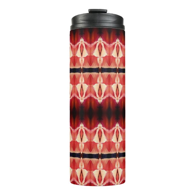 Peace Ikat 9 Reco Thermosbecher (Vorderseite)