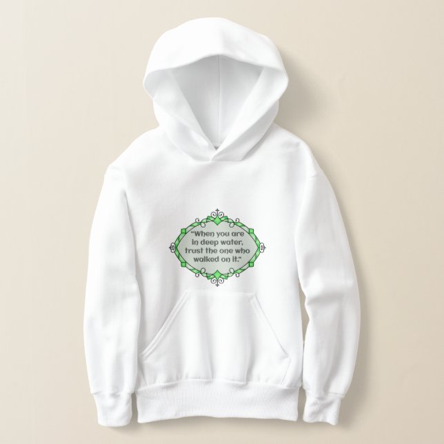 Peace in deep waters hoodie (Ablage )