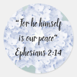 Peace Jesus ist unser "Peace Round Sticker" Runder Aufkleber