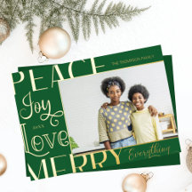 Peace Joy Liebe Merry Alles Art Border Foto
