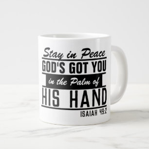 Peace Jumbo Tasse
