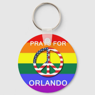 Peace Keychain 5,7 Cm -, wird „Prays Orlando Sei Schlüsselanhänger