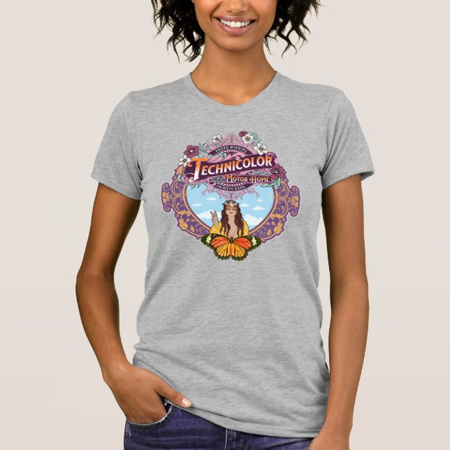 Peace Lady TMH Ladys Slim T-Shirt (Vorderseite)