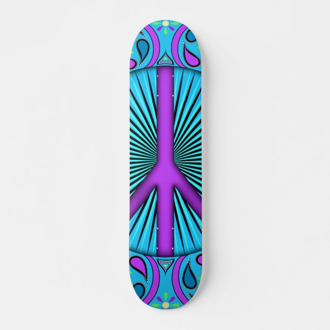 Peace ~ Leaf Skateboard (Vorne)