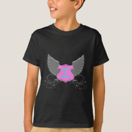 Peace Liebe Angel Wings Design T-Shirt