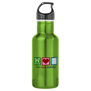 Peace Liebe Audiology Niedlich Audiologe Edelstahlflasche