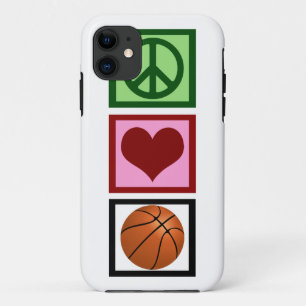 Peace Liebe Basketball Case-Mate iPhone Hülle