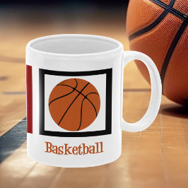 Peace Liebe Basketball Kaffeetasse