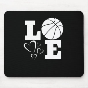 Peace Liebe Basketball Mousepad