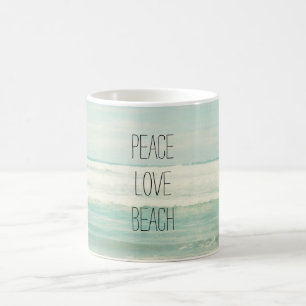 Peace Liebe Beach Kaffeetasse