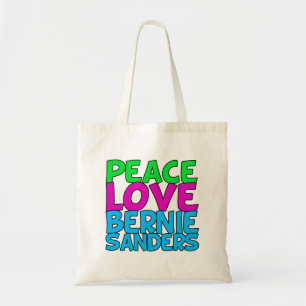 Peace Liebe Bernie Sanders Tragetasche