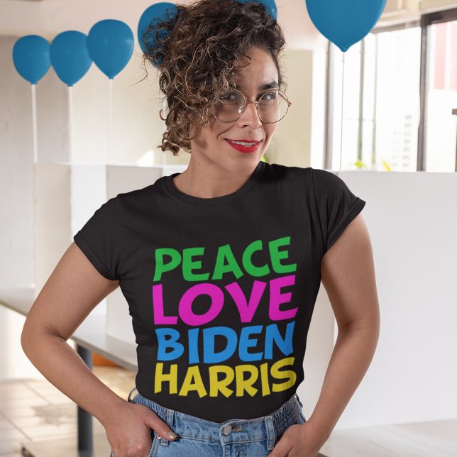 Peace Liebe Biden Harris T-Shirt (Von Creator hochgeladen)